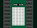 ASMR Eye Test 👁️ | Find 6436 Hidden Fast! | Most Relaxing Focus Challenge #Shorts