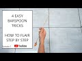 4 Easy Bar spoon tricks //FLAIR TRICKS Ep7//How to #flair step by step