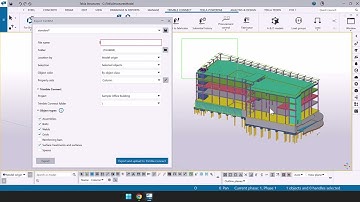 Upload model to Trimble Connect - Tekla Structures 2025