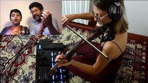 130/16 - Anais Drago melodic transcription with BC Manjunath and his son Skanda