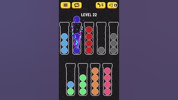 Ball Sort Puzzle Level 22| Ball sort Puzzle|