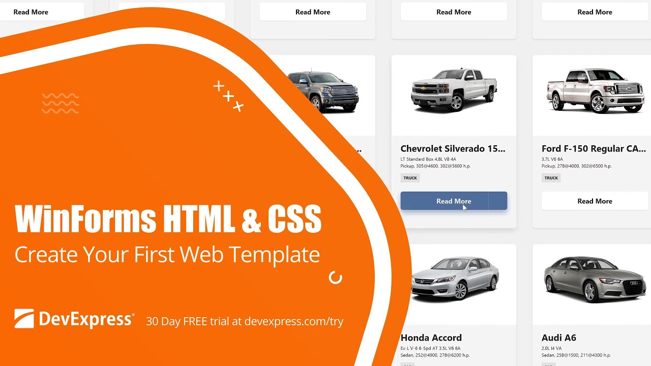 template css สวย ๆ  Update  WinForms HTML CSS: Create Your First Template using DevExpress.