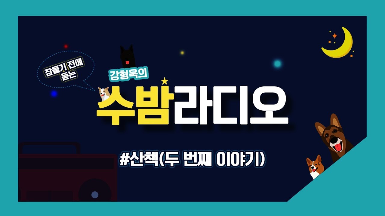 산책 이야기 2｜잠들기 전에 듣는 ‘수밤라디오’