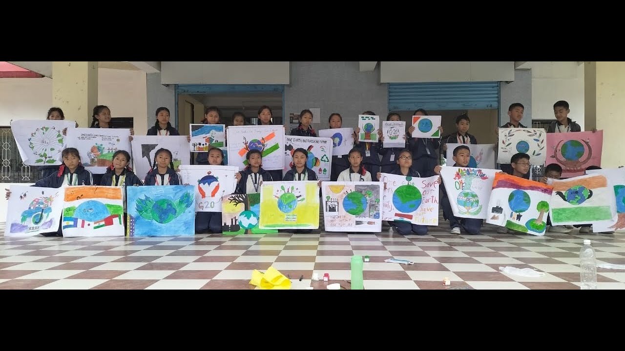 G20 Poster Campaign & Painting Competition 2023 YouTube