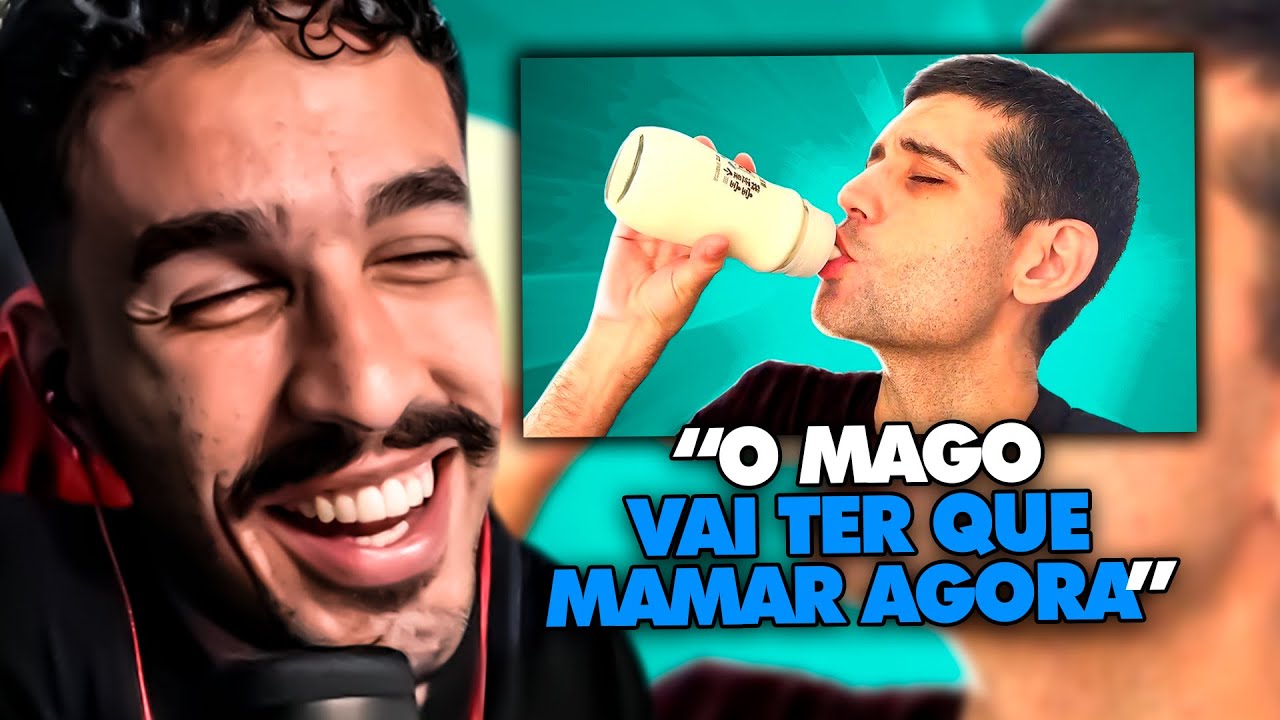 STAG REAGE: PROVEI A MAMADEIRA DE IOGURTE DA LIBERDADE! | Clipes do Stag