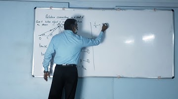 Ray Optics - Relation connecting U, V & R for convex surface (Denser Medium) | Class XII