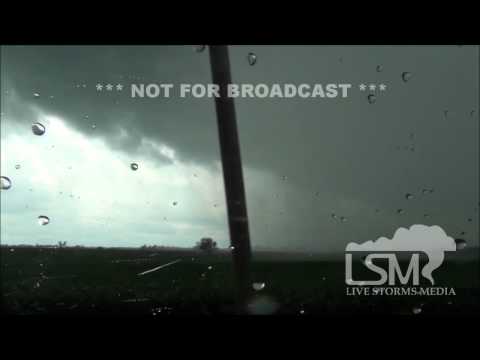 7/27/14 Mechanicsburg, OH; Supercell, Transformer Fire *Nick Slone HD*