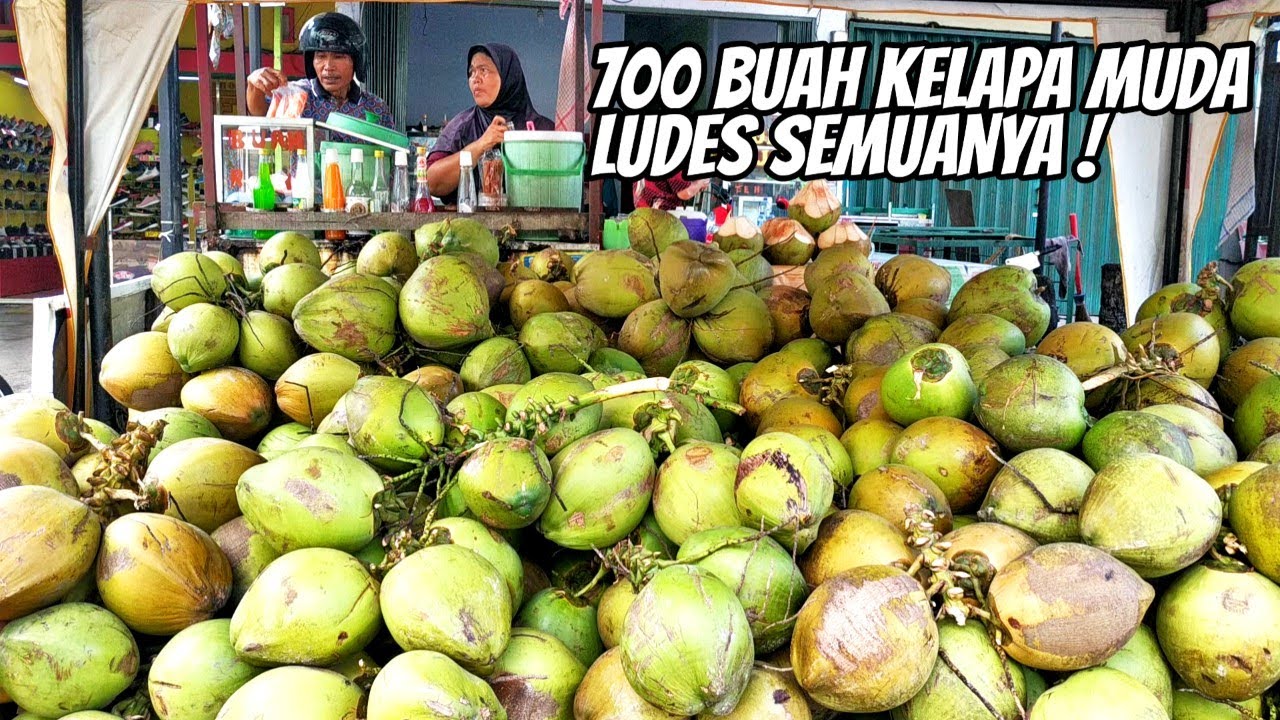 Kelapa Muda Masohi Ludes 100 Buah Sehari dengan Harga Rp5.000