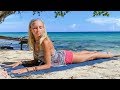 Best Easy Yoga For Stress Relief  ♥ Unwind & Let Go | Koh Kood