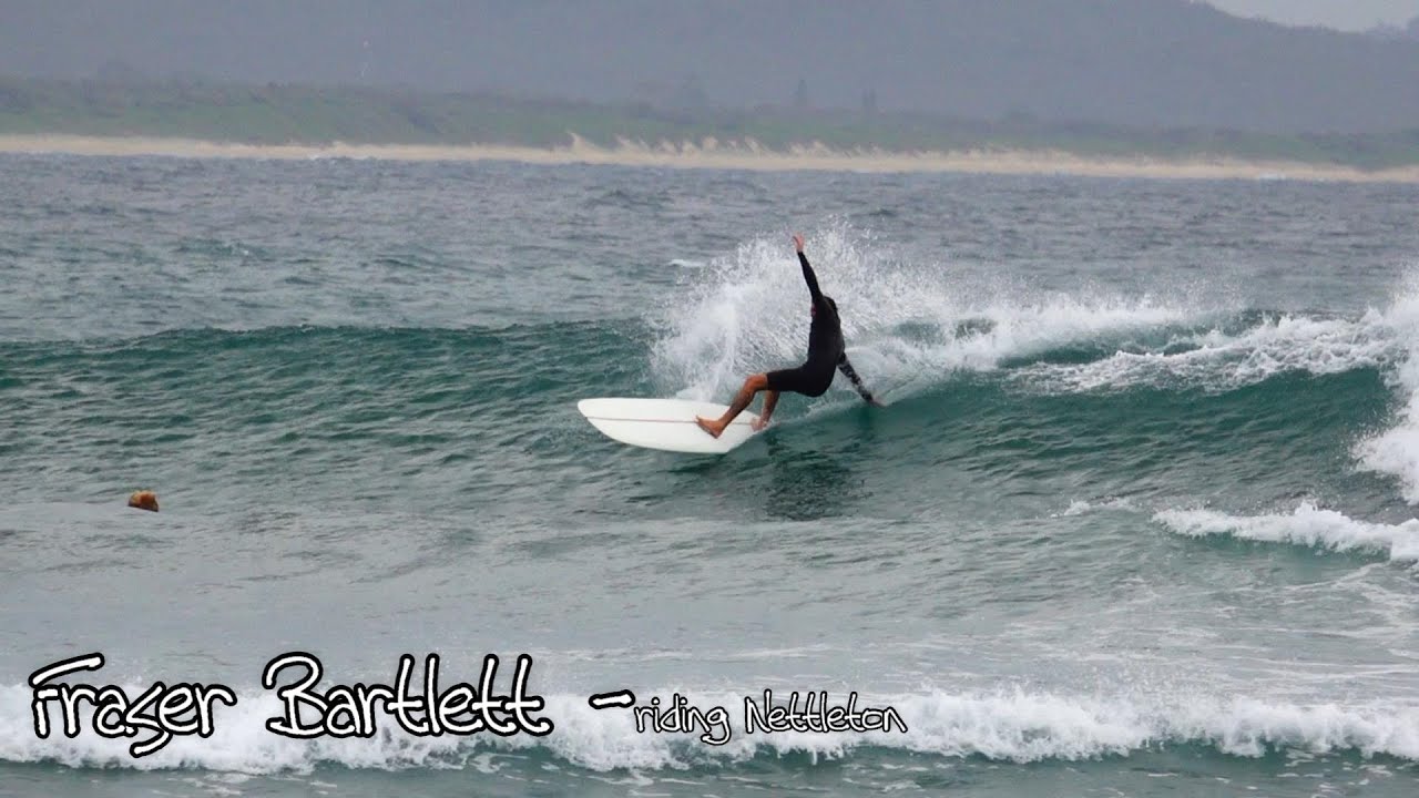 Fraser Bartlett - riding a Nettleton single fin.