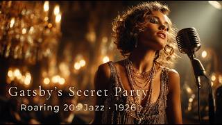 1920s Hot Jazz 🍸 Gatsby’s Secret Party | Roaring 20s Vintage Jazz Playlist