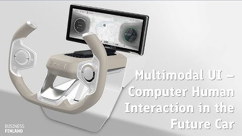 Multimodal UI – Computer Human Interaction in the Future Car