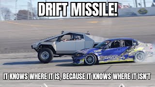 CyberTruck Goes Drifting!