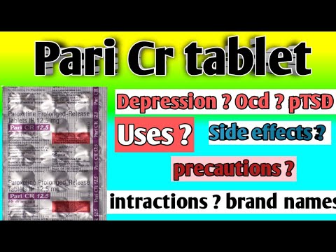 Pari cr tablet | Pari cr 12.5 tablet uses, benifits in hindi | Pexep cr ...