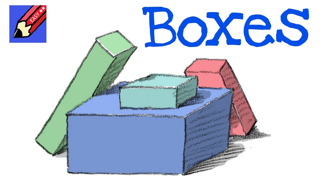 Beginner Drawing Lessons – How to Draw Boxes