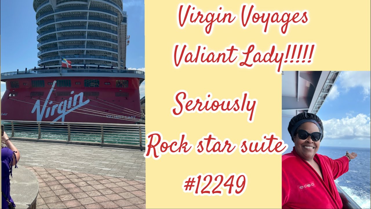 Virgin Voyages Rockstar Seriously Suite‼️ Room 12249 The Best‼️bathroom EVER