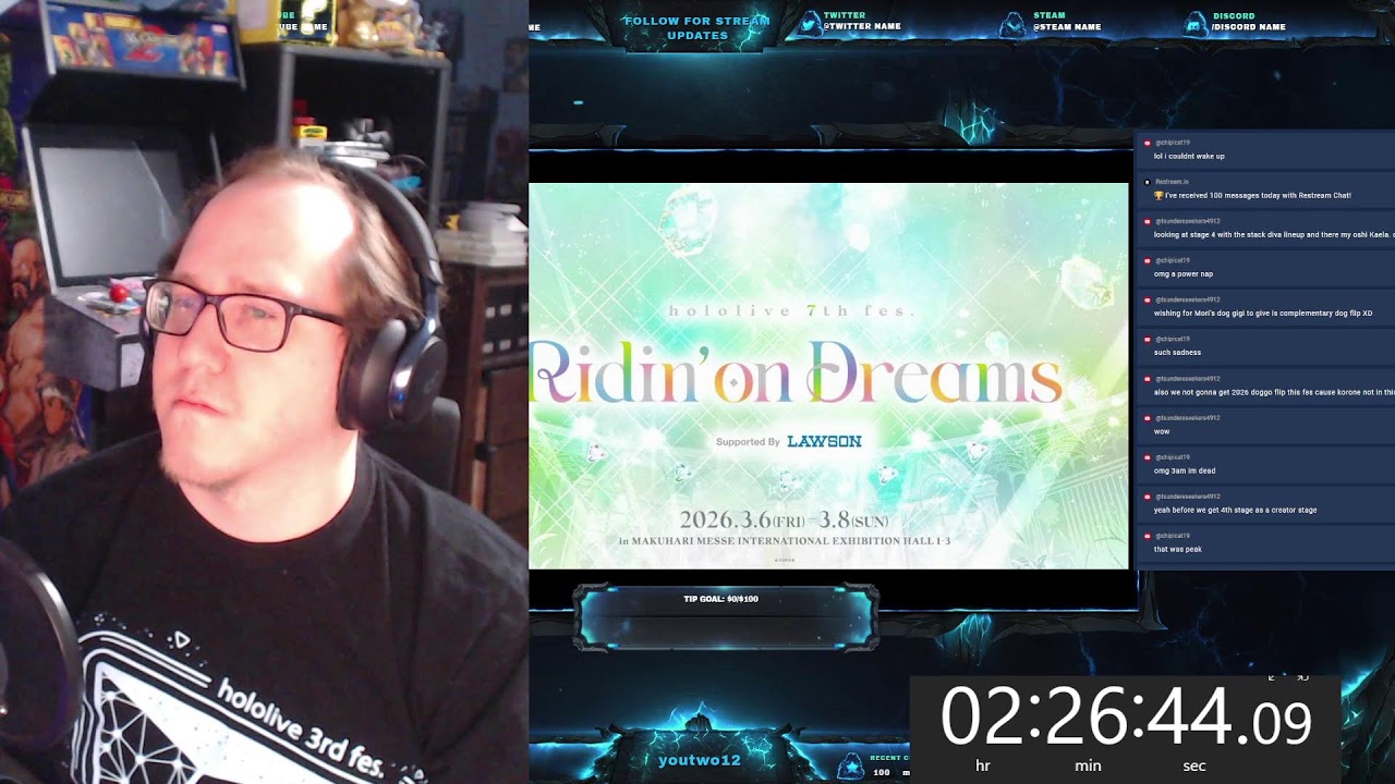Stage 1- Hololive 7th Fes - Ridin On Dreams Reaction!