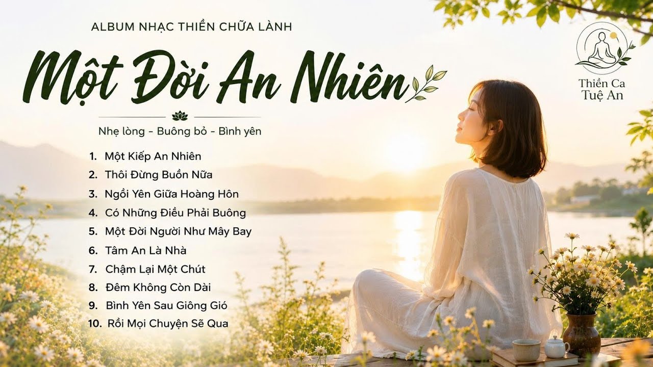 Album Một Đời An Nhiên | 10 Bài Nhạc Thiền Chữa Lành, Nhạc Phật Giáo | Thiền Ca Tuệ An