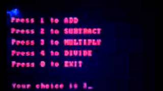 Full Looping statement in Turbo C Update
