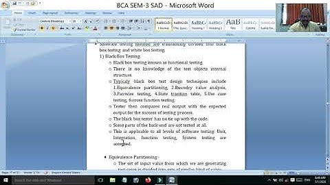 SY BCA  SEM 3,SYSTEM ANALYSIS AND DESIGN PART 9,Parangat College  Maharshi Gurukul