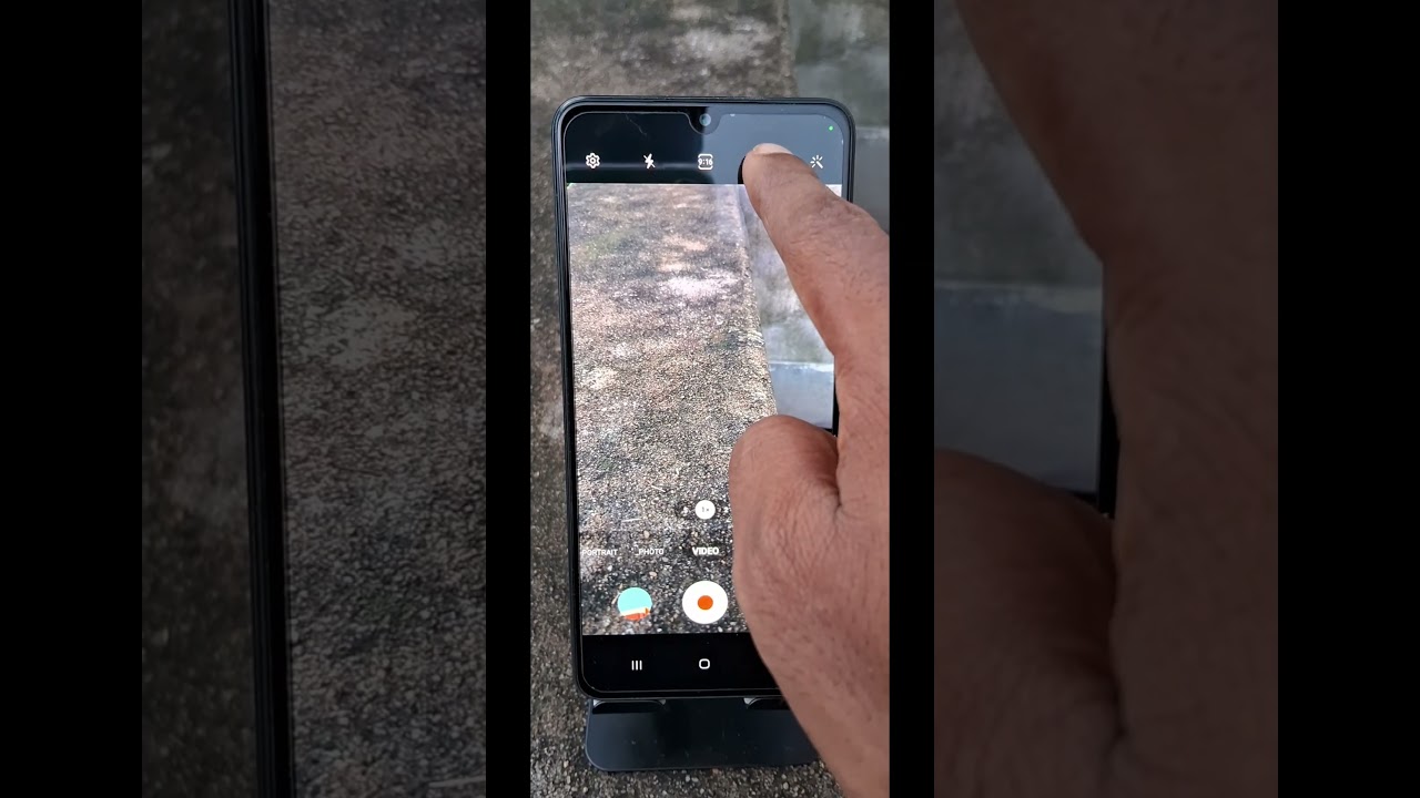 how to set FHD 30 / HD 30 video in samsung galaxy camera 