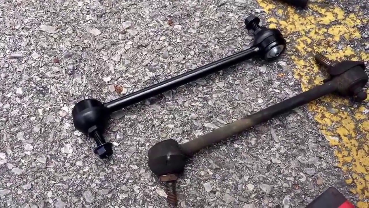 2001 Ford focus how to install front sway bar links - YouTube