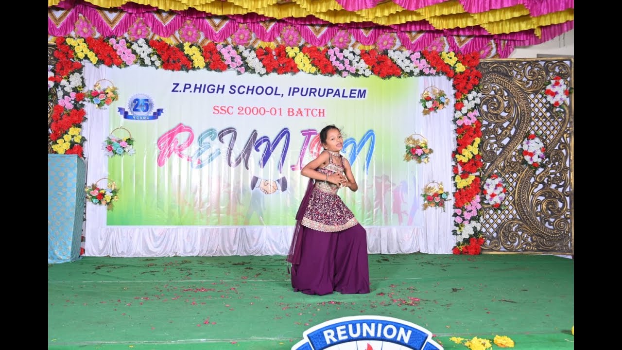 Joshitha Dance performance @Dad Classmates  Reunion