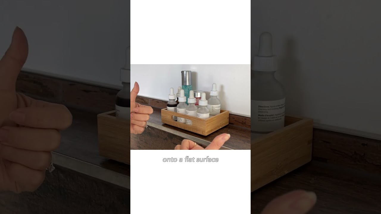 Why use trays to declutter your surfaces? 