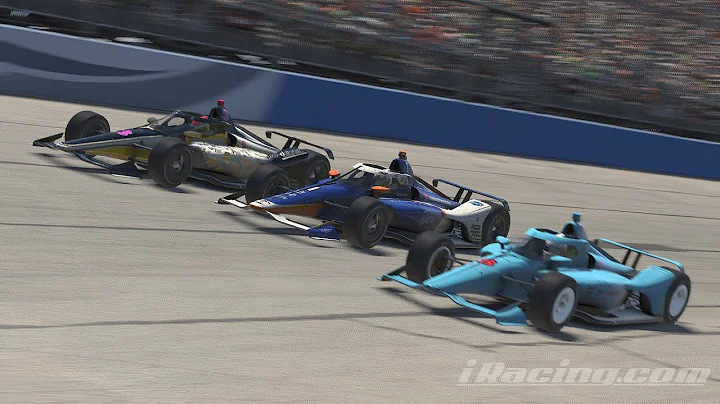 Clip: IndyCar win at Auto Club | iRacing | FSR Gro...