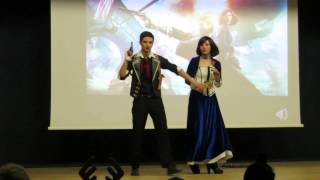 Nyaaa! 2014 - Diva-de-Kara - Bioshock Infinite: Booker & Elizabeth Cosplay