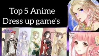 Top 5 Anime Dress up game's for girl with best graphic screenshot 2