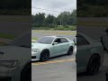 TWIN HELLCAT CHRYSLER 300s PULL UP TO CAR MEET #hellcat #srt #car #shorts