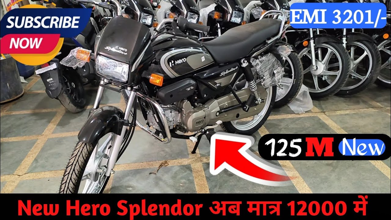 New Hero splendor i3S model 2025 only 12000 me | finance & loan | review | 