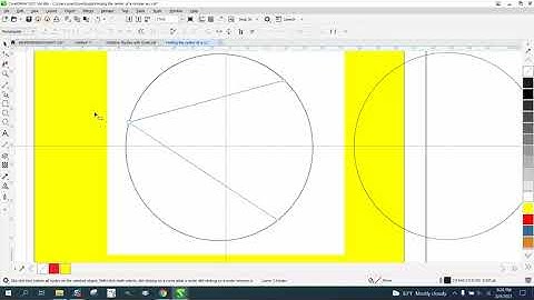 CorelDraw Tips & Tricks Finding the center of a circle or a circular arc that is not complete Part 2