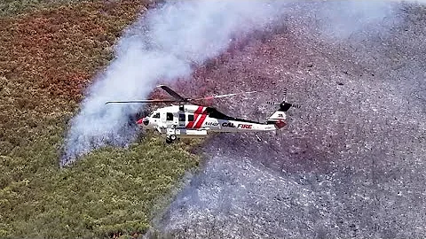 Evacuation orders lifted as Cal Fire crews battle 30-acre fire near Salmon Falls Bridge