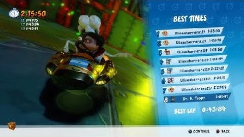 CTR Nitro Fueled - N. Gin Labs (Developer Time Trial)