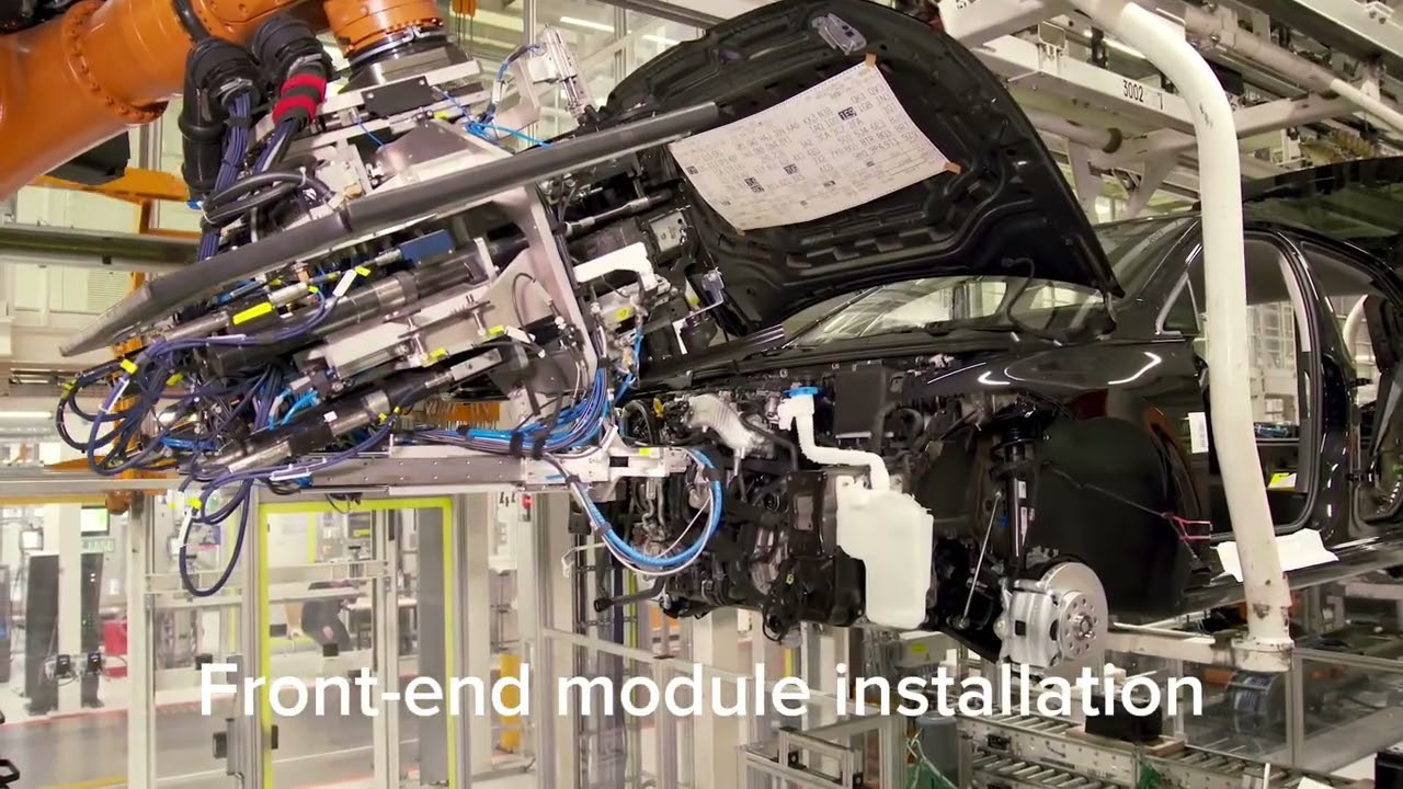 Inside a Modern Car Factory – Key Assembly Steps (No Voice)