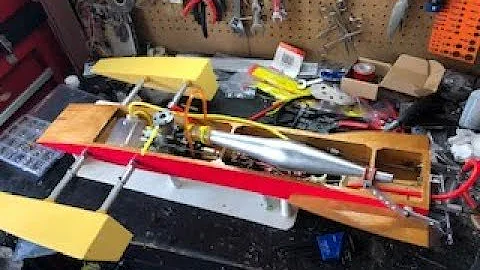 Vintage Nitro Boat Build Overview- Dumas Hawk with...
