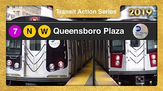 Queens: Queensboro Plaza Station (R160A, R160B, R188)  MTA NYC Subway TrAcSe 2019