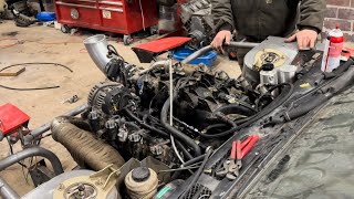 LS Swap G body running again! And Cole’s car‍♂