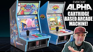 THIS IS AWESOME! NEW Cartridge Based Arcade Machine! The Evercade ALPHA Revealed!