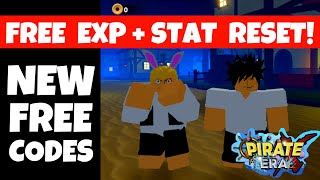 Master Pirate codes – XP, stat resets, money, and more