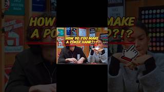 How to make a Poker Hand Explained in 20 seconds!  🤯 #learnpoker