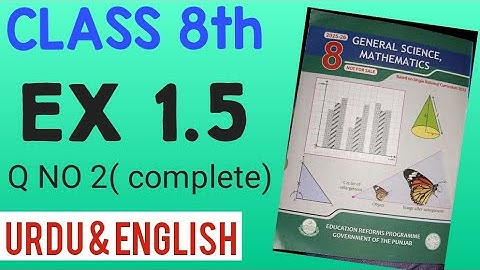 Class 8 ex 1.5   Class 8 Math Chapter 1 Ex 1.5 |Class 8th math ex 1.5full