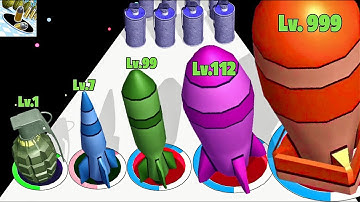 Bomb Evolution - Level Up Hole, Attack hole Max Level ASMR Gameplay Part 1 (Attack Hole)