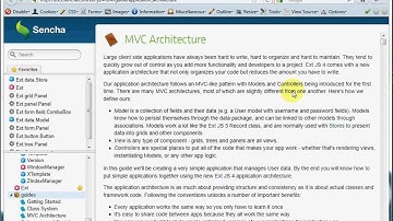 mvcCouch Tutorial Part 2 - Getting Started with ExtJS-4