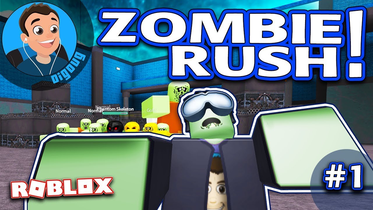 Roblox Zombie Rush Ep 1 First Launch Youtube
