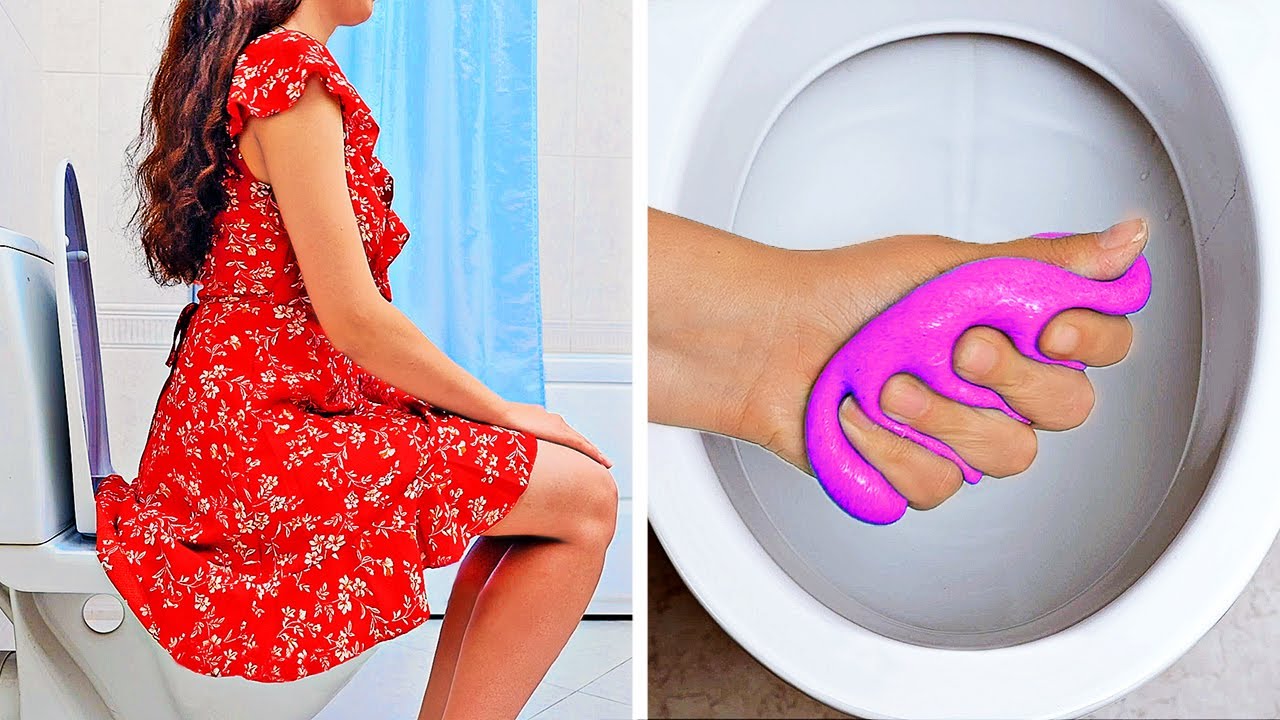 19 CRAZY TOILET HACKS || Useful Toilet Hacks To Avoid Awkward Situations