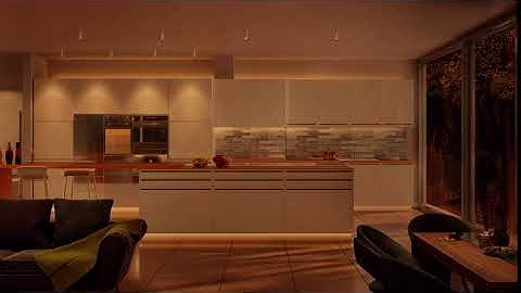 TruTrack with Tubo Small featuring Warm Dim technology.