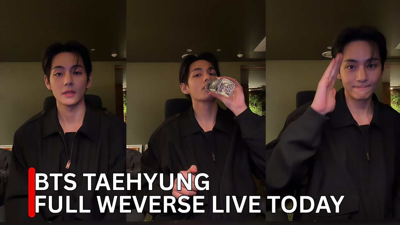 🔴[ENG SUB] BTS LIVE 🔴 BTS V (TAEHYUNG) FULL Weverse Live TODAY (21-02
